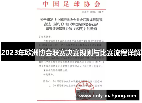 2023年欧洲协会联赛决赛规则与比赛流程详解